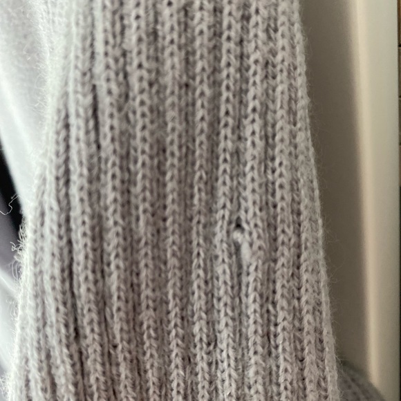 Kenneth Cole NY Ribbed Sleeve Wool Coat - Picture 7 of 8